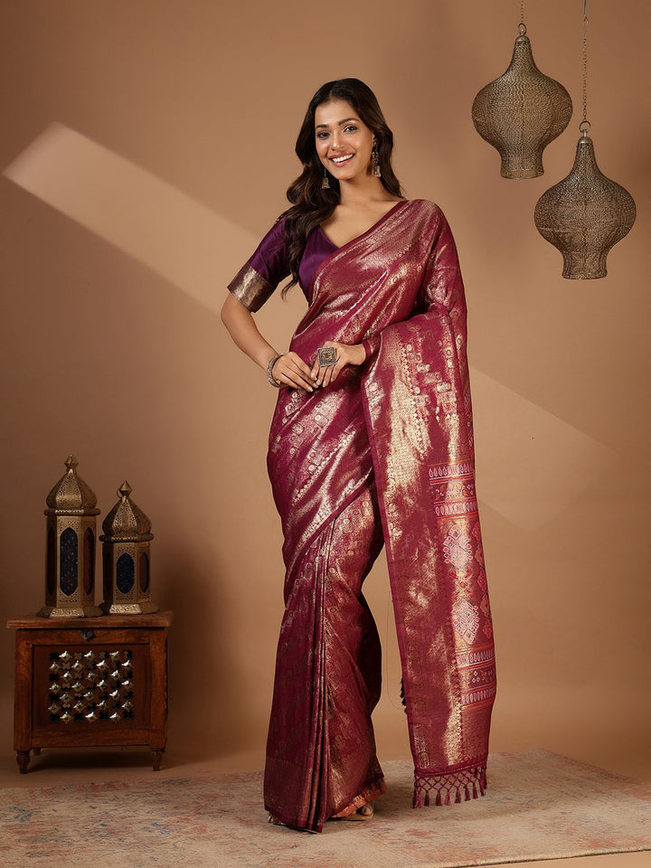Woven Design Art Silk Saree