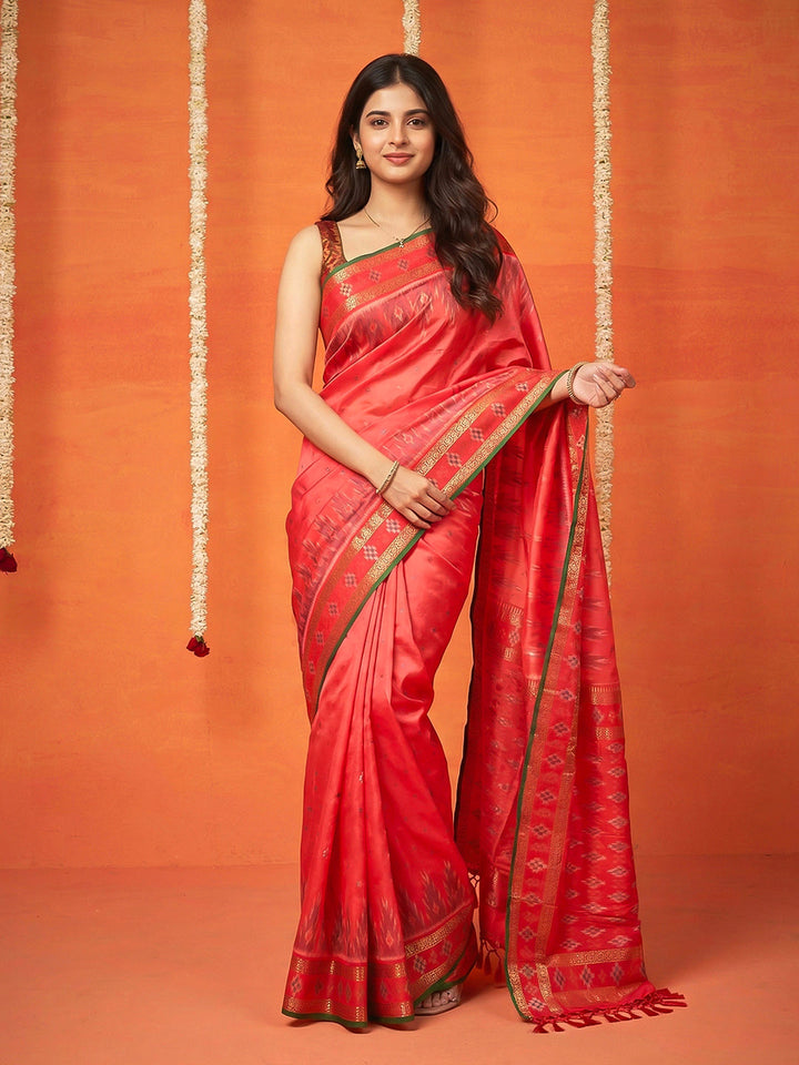 Woven Design Art Silk Saree