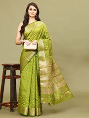 Zari Border Woven Handloom Saree