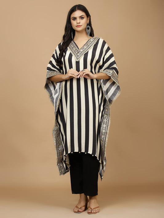 Printed Muslin Kurta With Pants