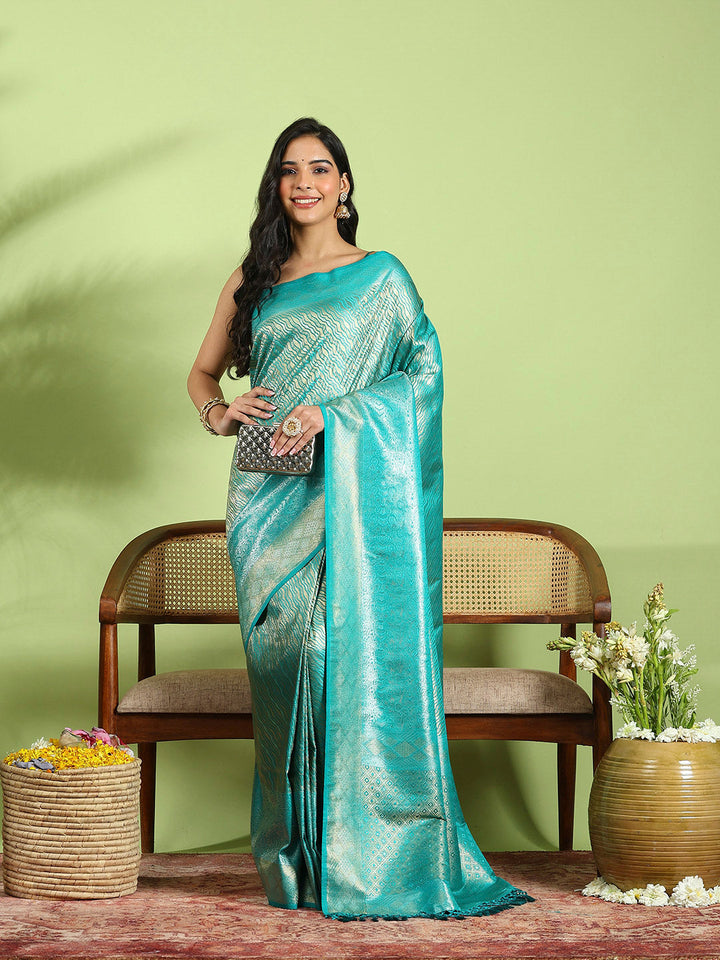 Woven Design Art Silk Saree