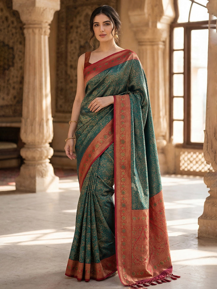 Woven Design Art Silk Saree