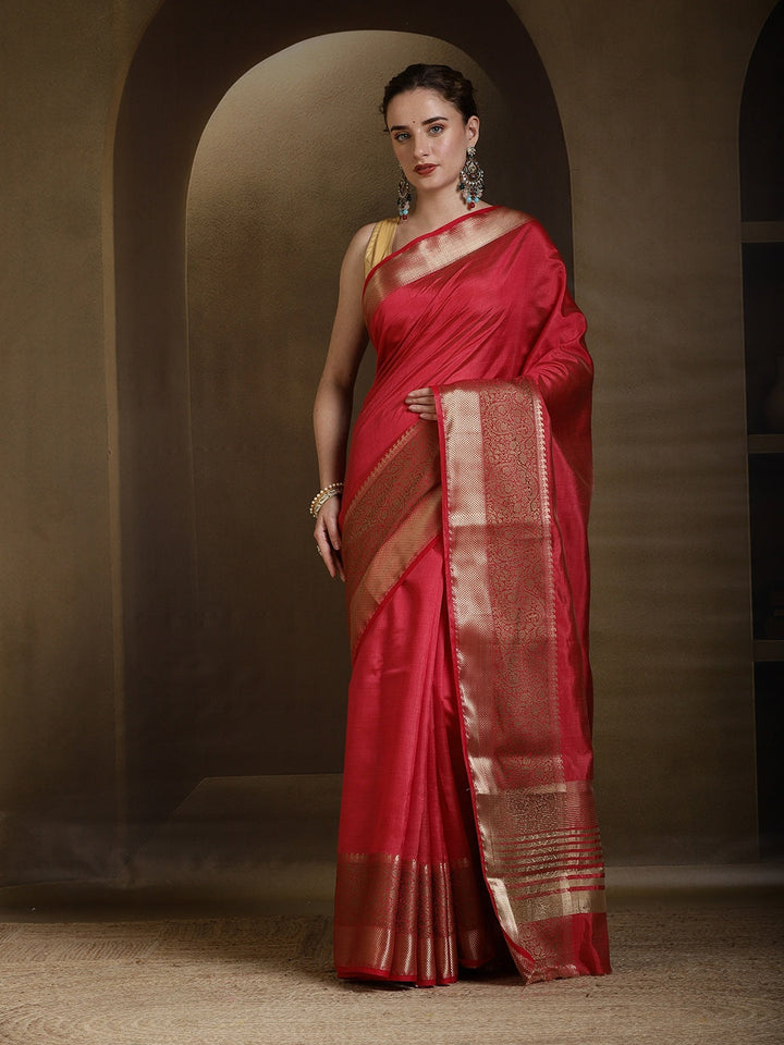 Woven Design Art Silk Saree