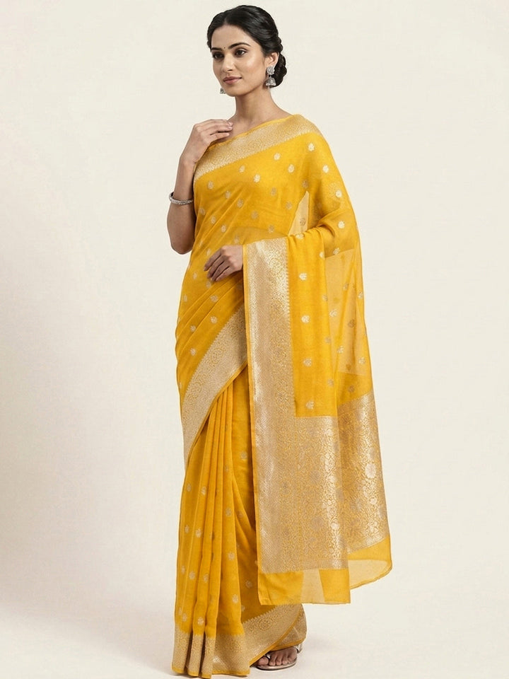 Zari Woven Art Silk Saree