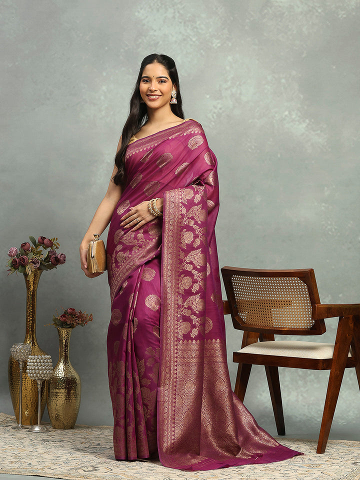 Woven Design Art Silk Saree
