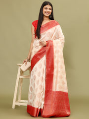 Zari Border Woven Handloom Saree