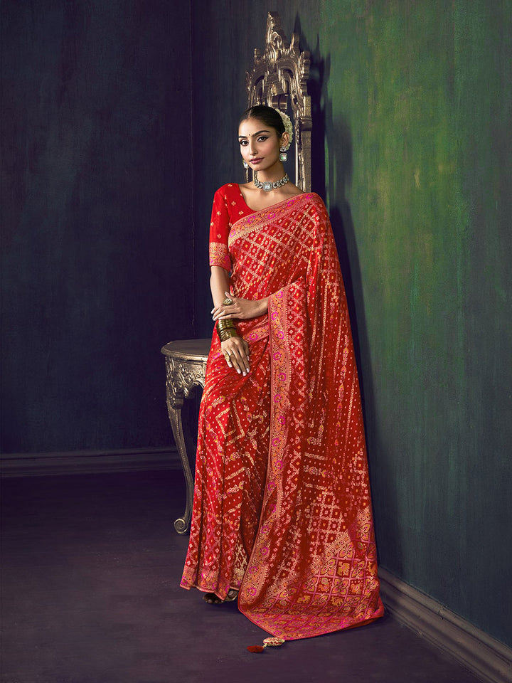 Woven Design Dola Silk Saree