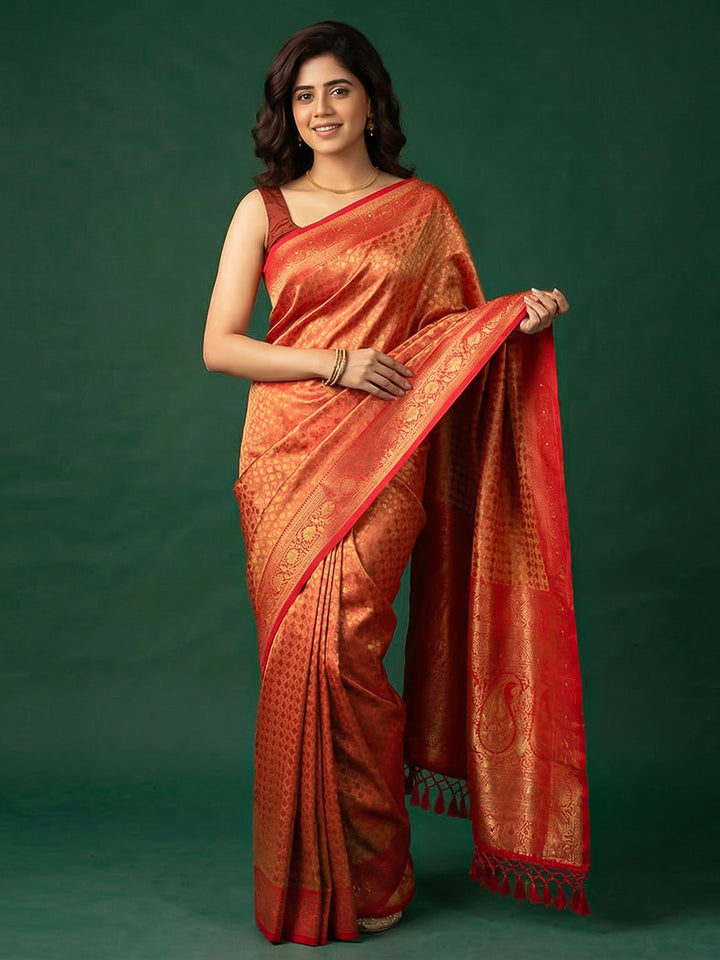Woven Design Art Silk Saree