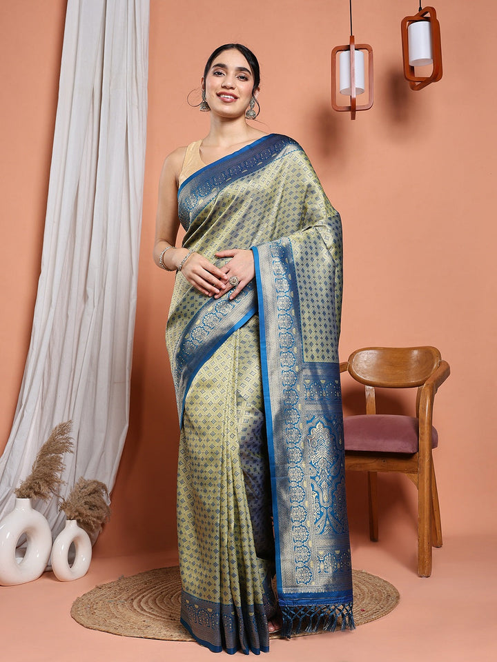 Woven Design Art Silk Saree