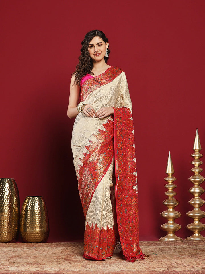 Woven Design Dola Silk Saree