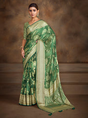 Plain Georgette Saree