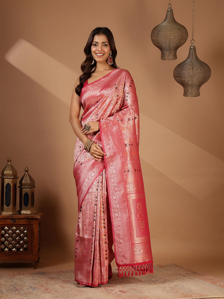 Woven Design Art Silk Saree