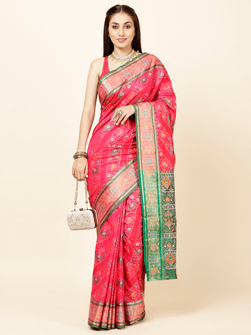 Zari Border Woven Handloom Saree