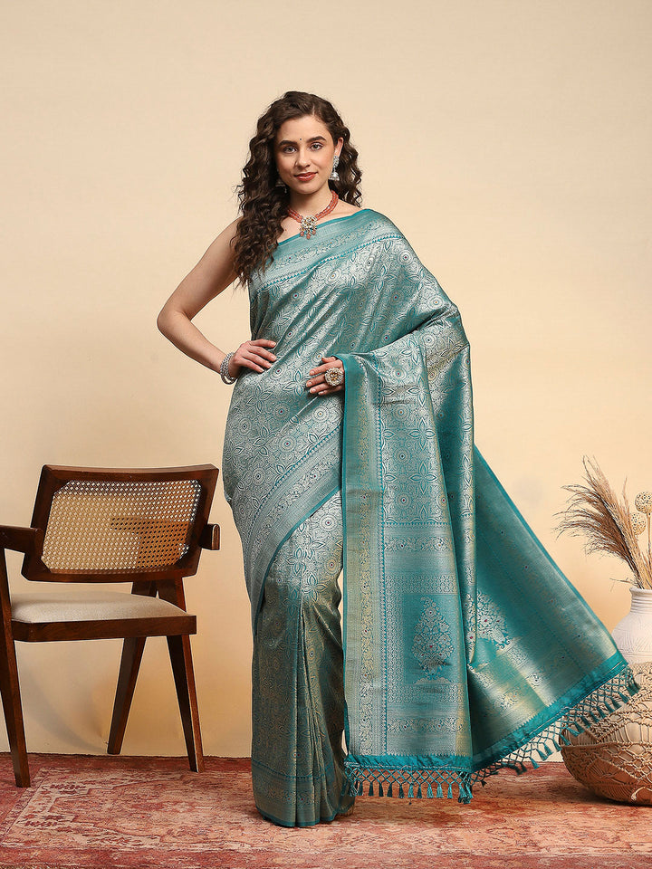 Woven Design Art Silk Saree