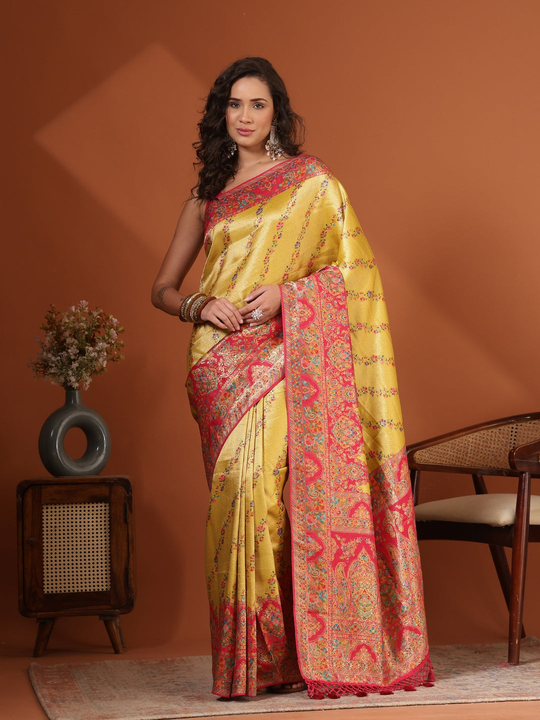 Woven Design Dola Silk Saree
