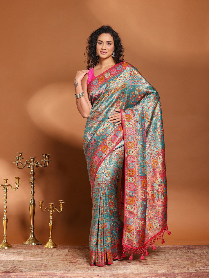 Woven Design Dola Silk Saree