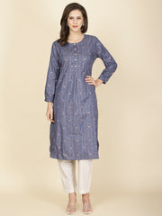 Printed Cotton Kurta