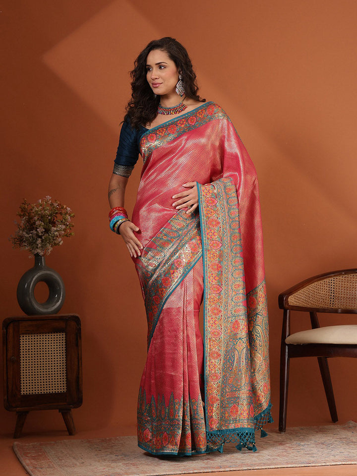 Woven Design Dola Silk Saree