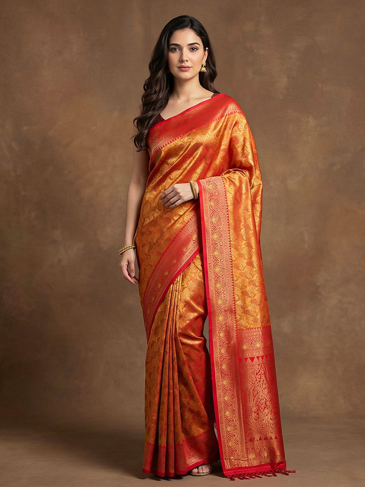 Woven Design Art Silk Saree