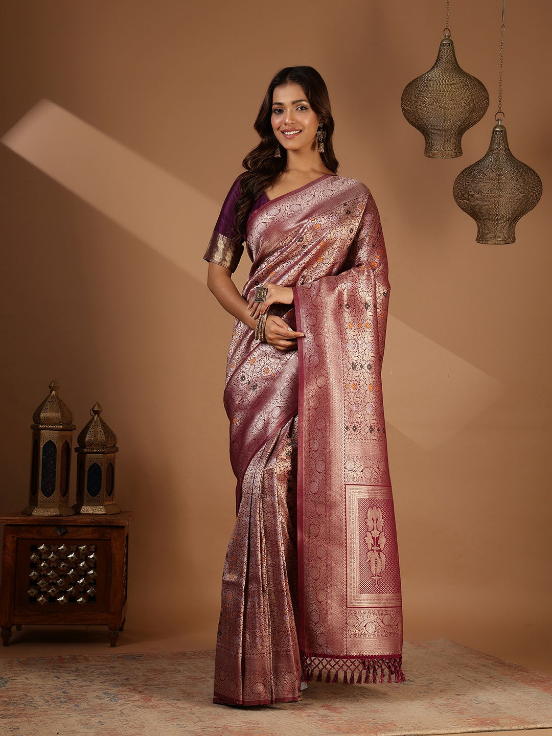 Woven Design Art Silk Saree