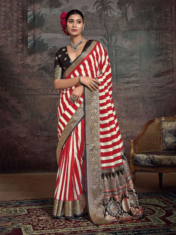 Printed Art Silk Saree