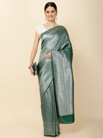 Brocade Zari Jaal Woven Handloom Saree