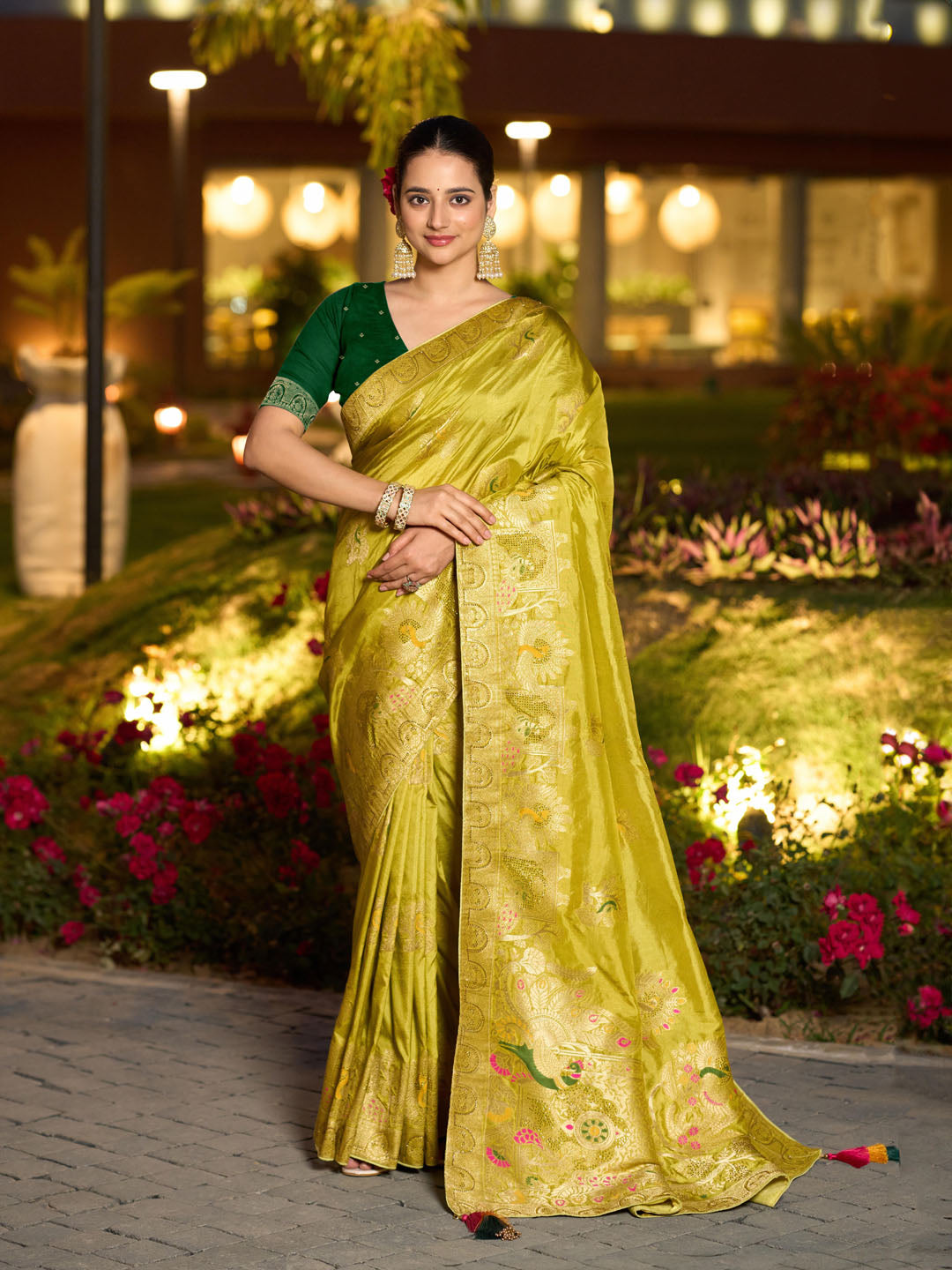 Woven Design Dola Silk Saree