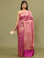 Zari Jaal Woven Handloom Saree