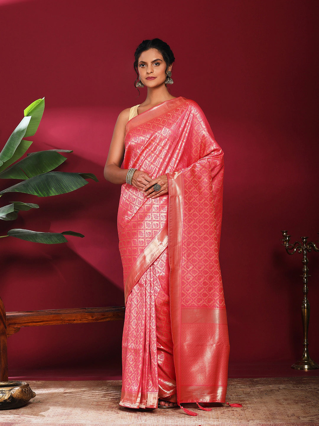 Woven Design Art Silk Saree