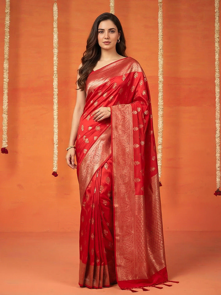 Woven Design Art Silk Saree