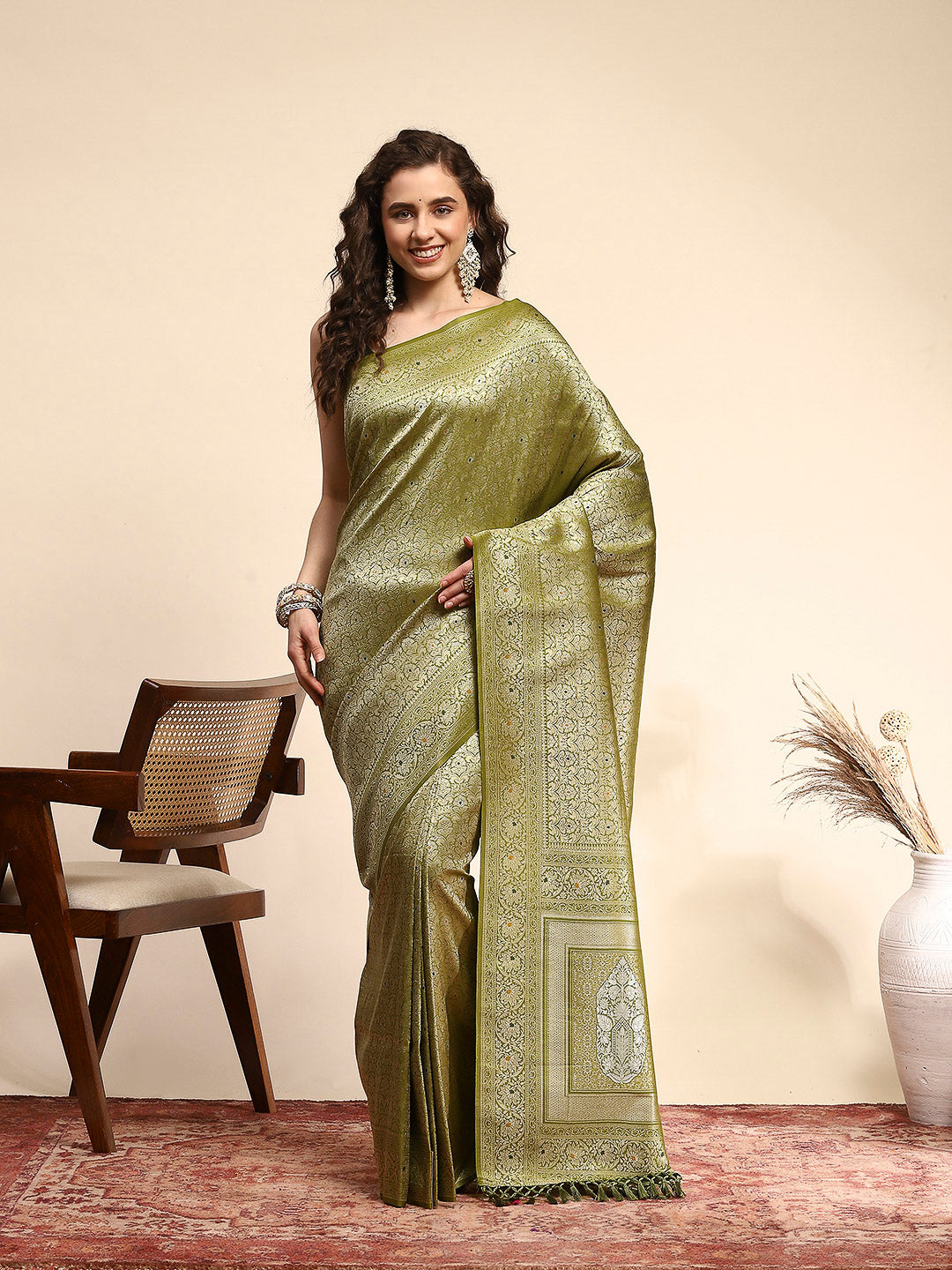 Woven Design Art Silk Saree