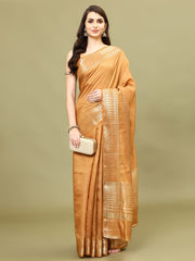 Zari Border Woven Handloom Saree