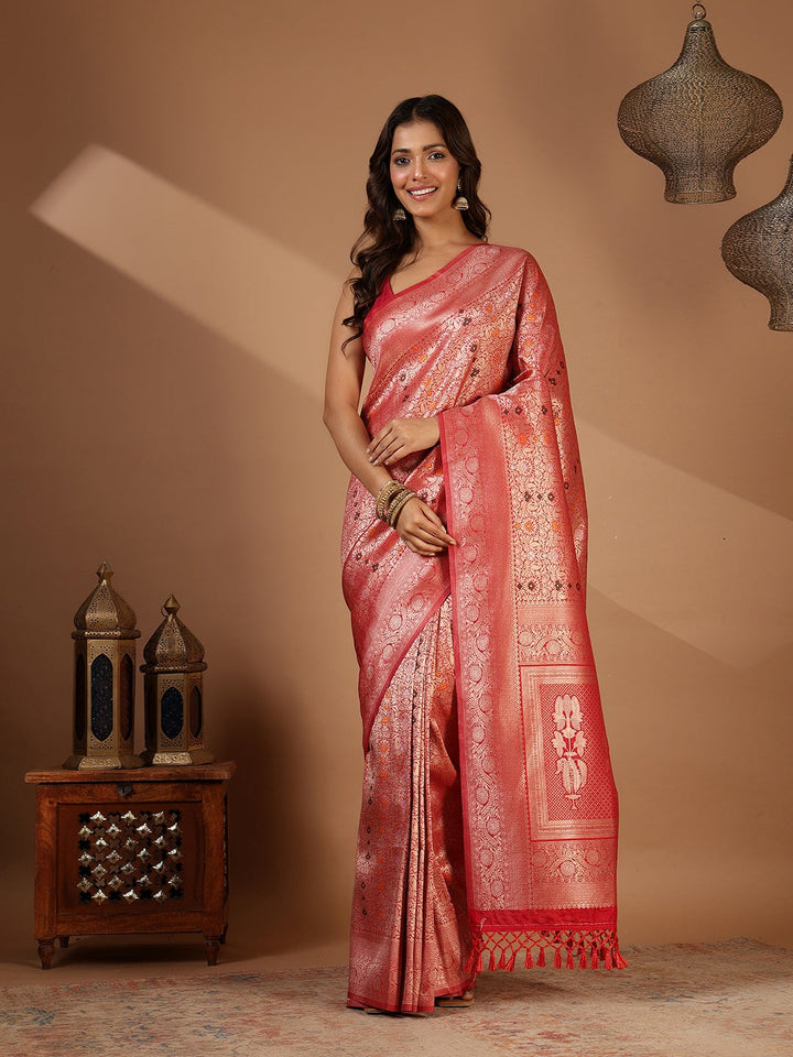 Woven Design Art Silk Saree