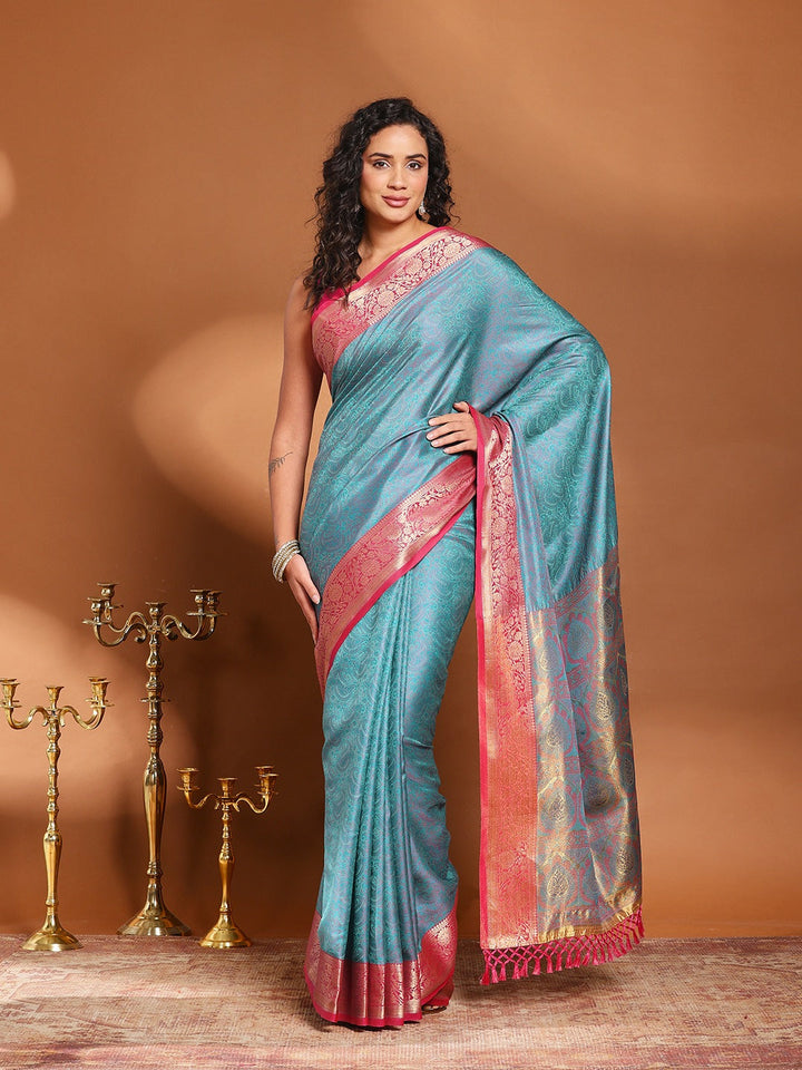 Woven Design Art Silk Saree