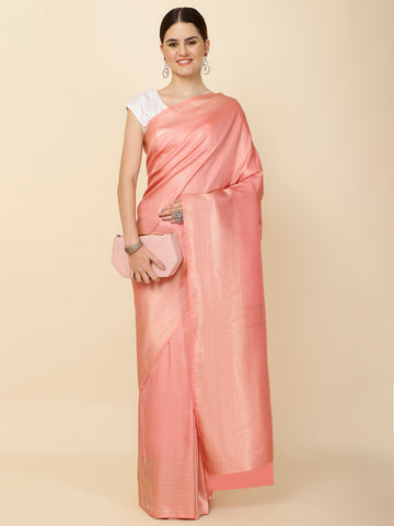 Zari Jaal Woven Handloom Saree