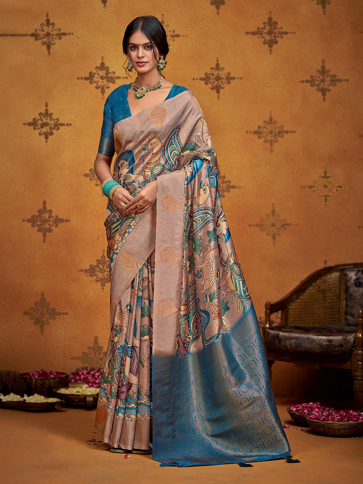 Printed Art Silk Saree