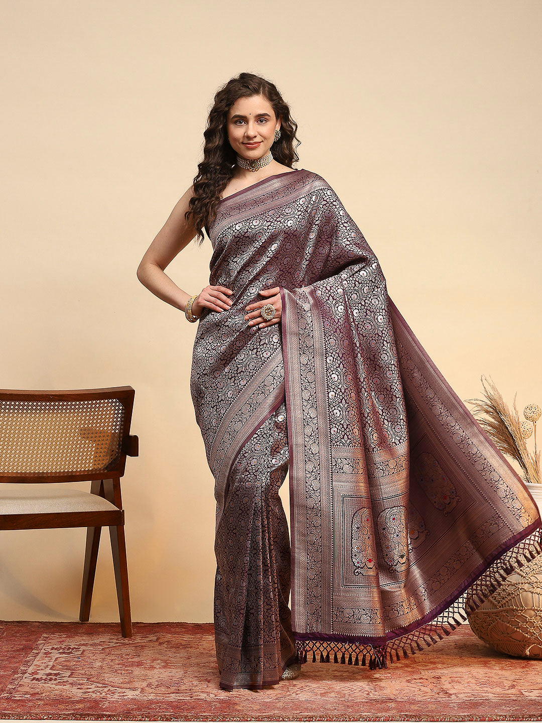 Woven Design Art Silk Saree