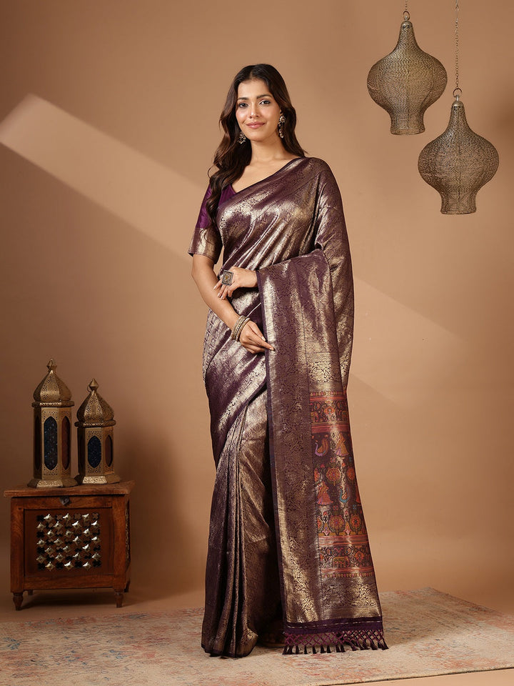 Woven Design Art Silk Saree