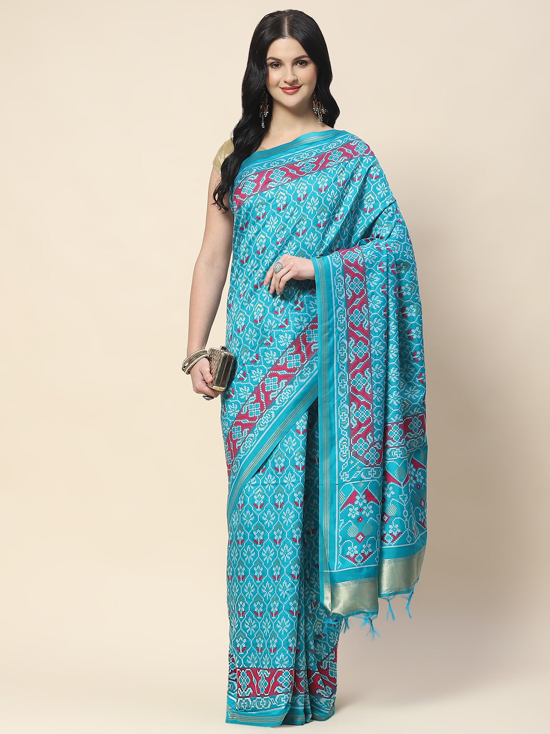 Patola Woven Handloom Saree