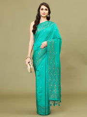 Zari Border Woven Handloom Saree