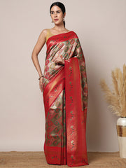 Woven Design Art Silk Saree