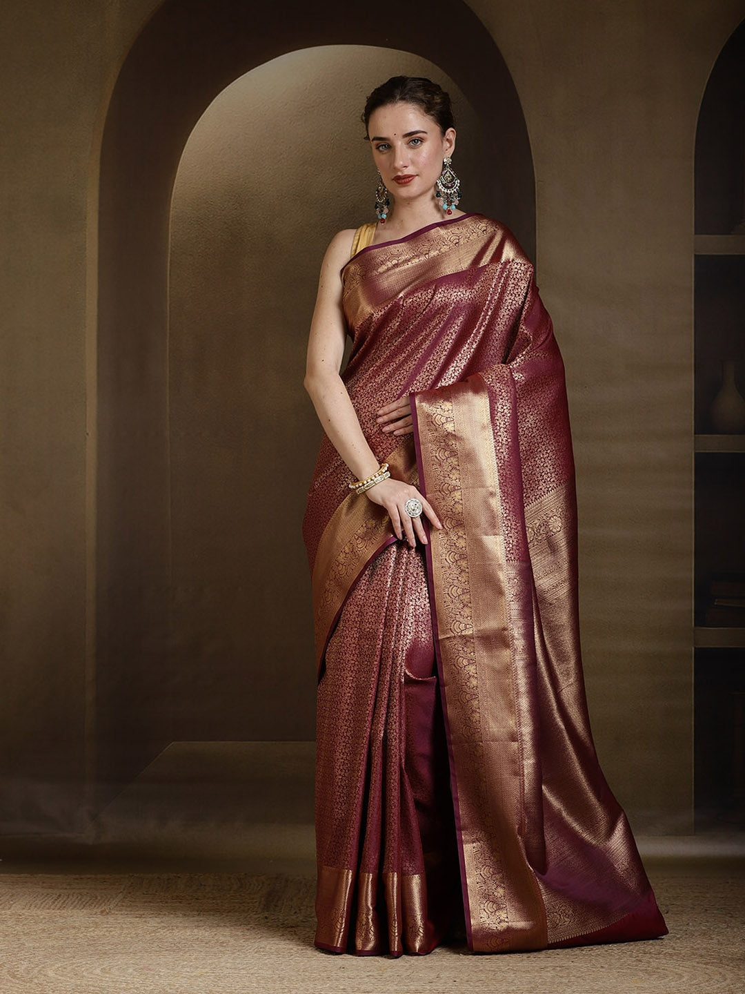 Woven Design Art Silk Saree