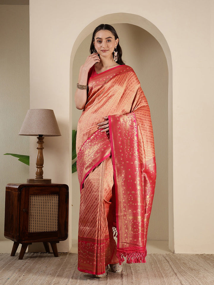 Woven Design Art Silk Saree