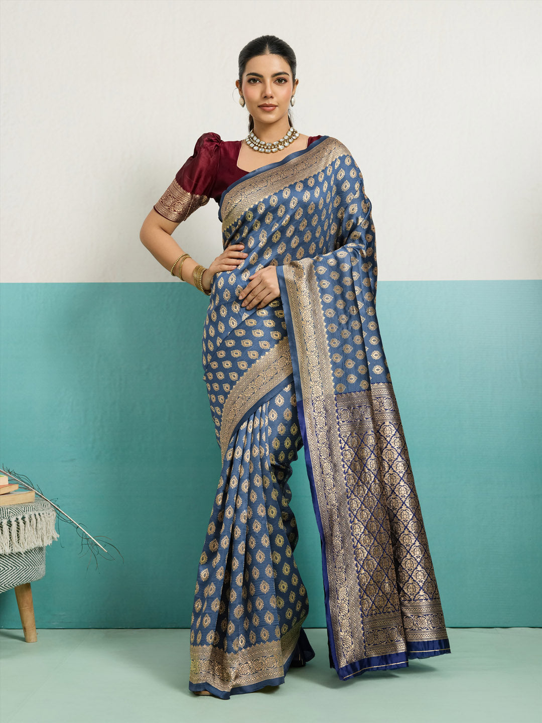 Woven Design Art Silk Saree