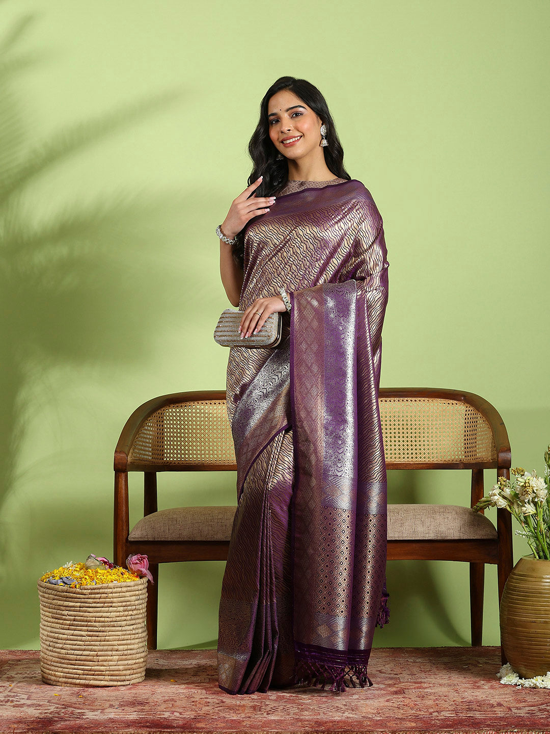 Woven Design Art Silk Saree