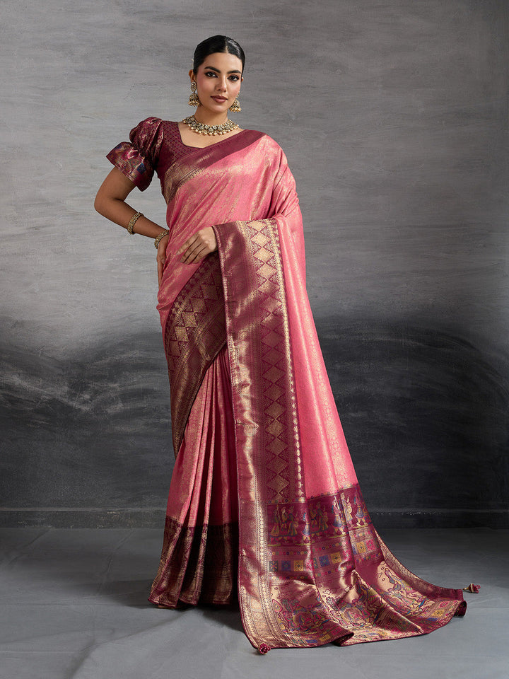 Woven Design Art Silk Saree