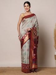 Woven Design Art Silk Saree