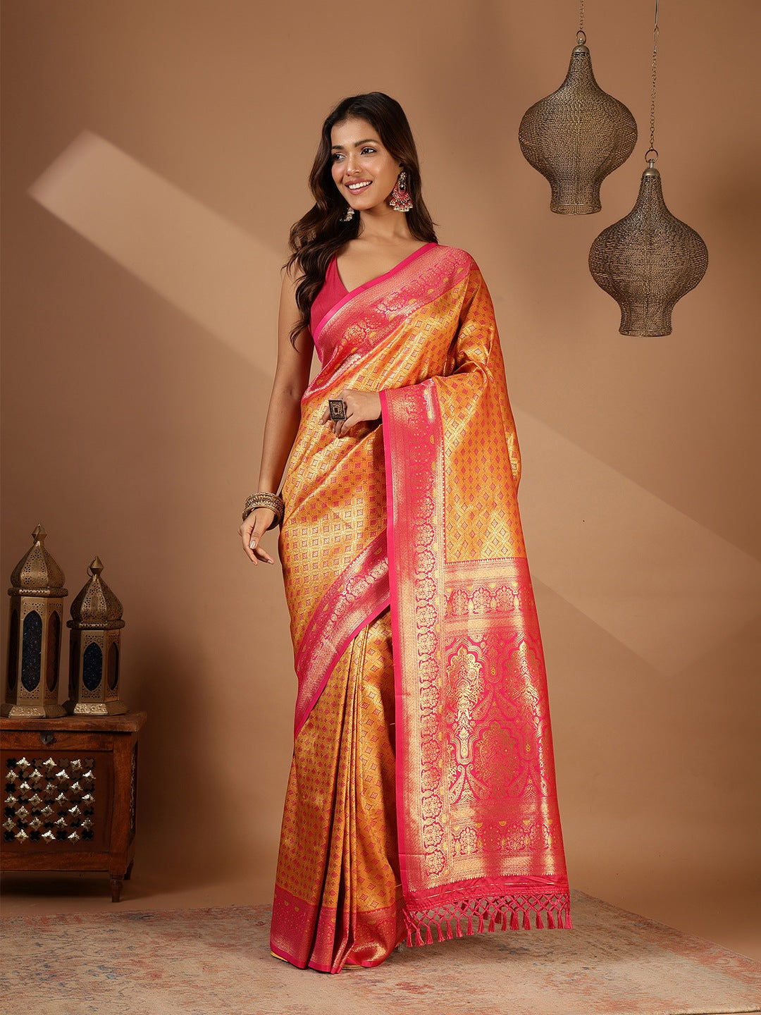 Woven Design Art Silk Saree