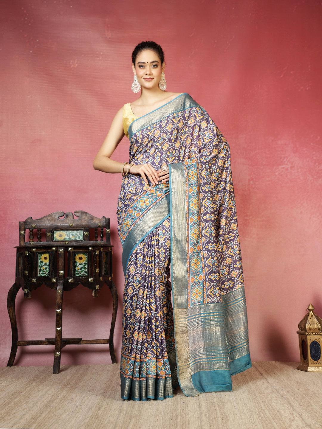 Woven Design Art Silk Saree