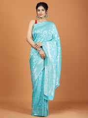 Khaddi Woven Art Silk Saree